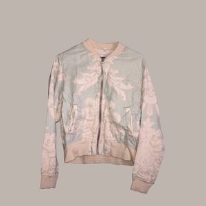 Floral Bomber jacket